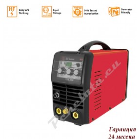 TIG180 DC комплект с шланг и кабел маса